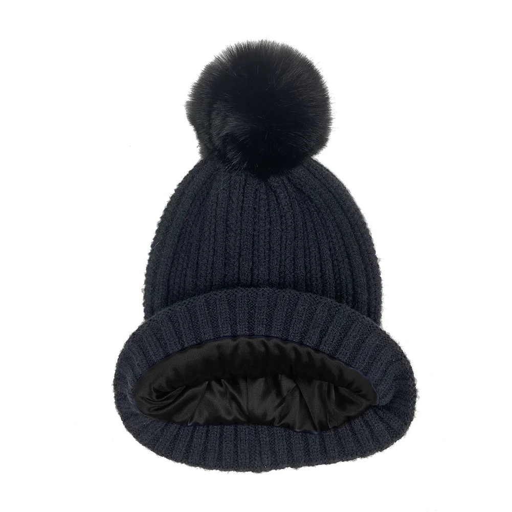 Satin-Lined Beanies
